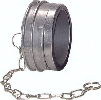 Guillemin-Verschluss mit Verriegelung, 3", Aluminium