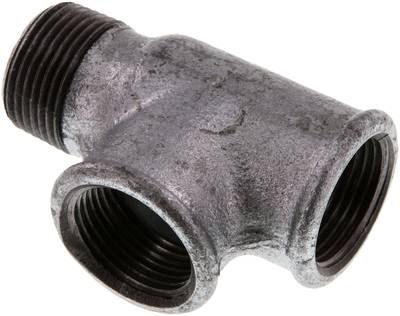 LE-Einschraubstück Rp 1"(IG)-R 1"(AG), 25 bar Temperguss verzinkt