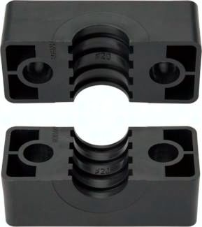 Klemmbackenpaar PP, 17,1 (3/8")mm, schwer