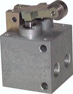 5/2-Wege Endschalter mit Rolle, G 1/4"