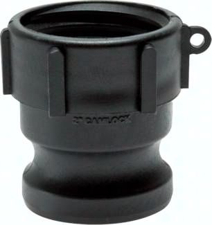 Kamlock-Stecker (A) S100 x 8 (IG), DN 25 (1"), f. IBC-Container