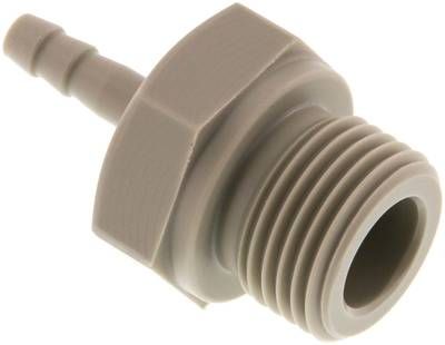 Gewindetülle G 1/2"-4mm, 10 bar PP