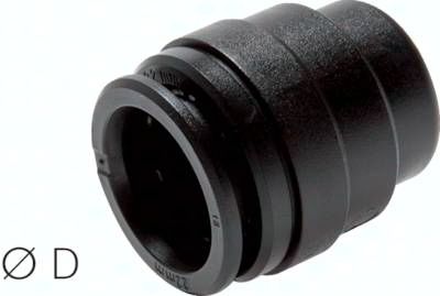 Verschlusskappe für 15mm Schläuche, IQS-Big