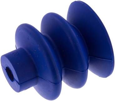 Balgsauger, 2,5-fach, 40,0x20mm, Polyurethan (blau)