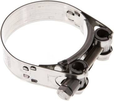 20mm Gelenkbolzenschelle, 55 - 59mm, 1.4301 (W4)