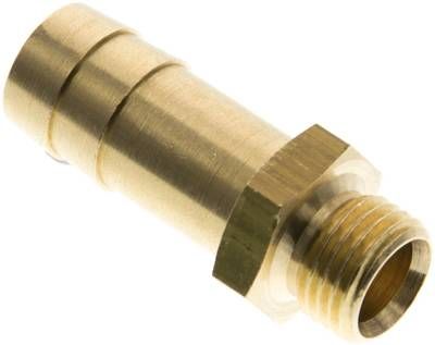 Gewindetülle G 1/4"-13mm, 16 bar Messing