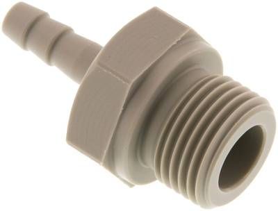 Gewindetülle G 1/2"-6mm, 10 bar PP