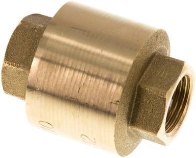 Rückschlagventil (leicht), G 3/8", PN 12, Messing