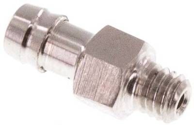 Gewindetülle M 3-3mm, 40 bar 1.4571