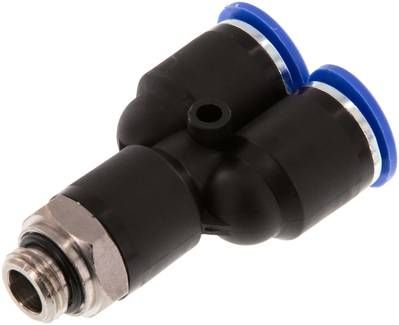 Y-Steckanschluss G 1/4"-12mm, IQS-Standard