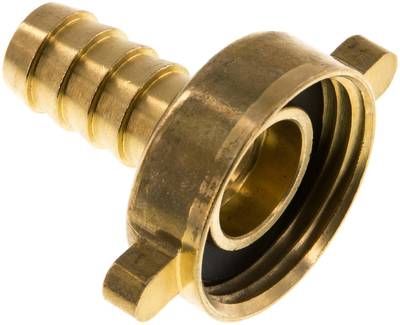 2/3-Schlauchtülle, mit Mutter G 1"-13mm, gerade