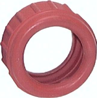 Manometer-Schutzkappe aus Gummi, 50mm, rot