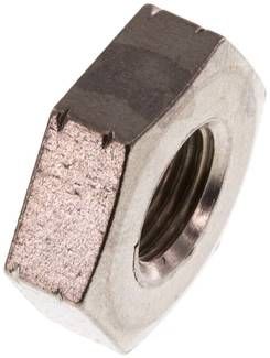 Sechskant-Gegenmutter Rp 1/8", V4A