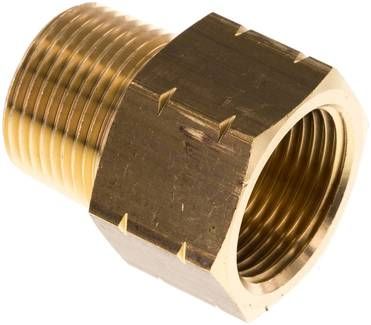 Reduziernippel NPT 3/4"(AG)-G 3/4"(IG), 16 bar Messing
