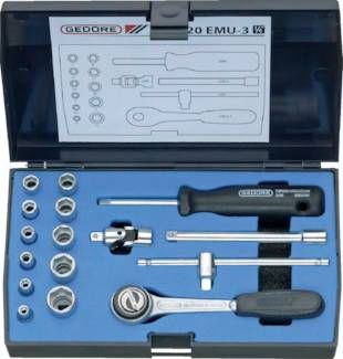 Steckschlüsselsatz 1/4" 16 teilig
