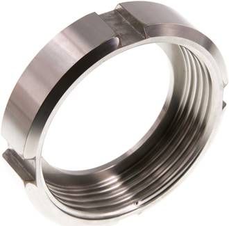 Nutmutter (Milchgewinde) RD78 x 1/6", 1.4301
