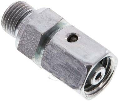 Einstellb. Schneidringverschr. 6 L-G 1/8", Stahl verzinkt