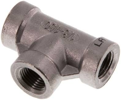 T-Stück Rp 1/8" (IG), 16 bar 1.4408