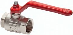 Messing-Kugelhahn, kurz, G 4", PN 14, voller Durchgang