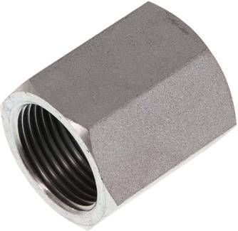 Hochdruck-Muffe G 3/4"-G 1/2", Stahl verzinkt