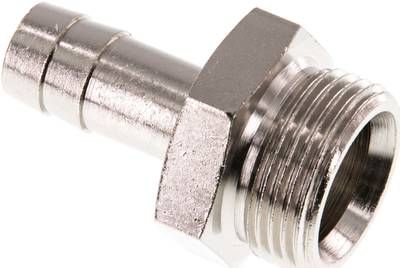 Gewindetülle G 3/4"-13mm, 16 bar Messing vernickelt