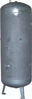 Druckluftbehälter, stehend, 750 l, 11 bar, verzinkt