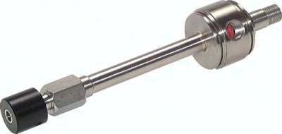 VORTEX-Rohr mit rotem Generator, ohne Schallld.