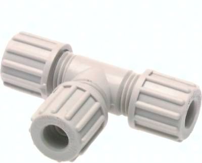 T-Verschraubung 6 x 4mm, PP Prinzip 1