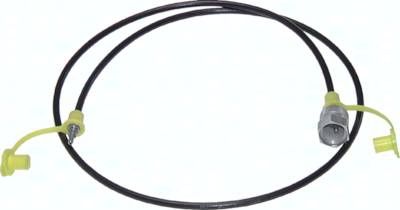 Messschlauch, 1.000mm, M 16 x 2 - Steckanschluss, Stahl verzinkt