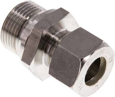 Gerade Schneidringverschr. 15 L-G 3/4", Klemmring 1.4571 (NC)