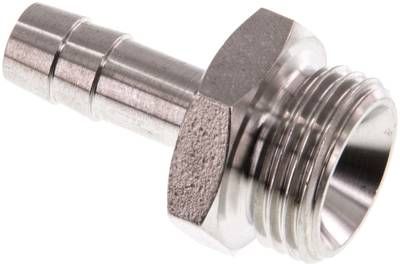 Gewindetülle G 1/2"-9mm, 40 bar 1.4571