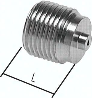 Manom.-Reduzierung G 1/2"(AG)-G 1/4"(IG). Messing, 19mm