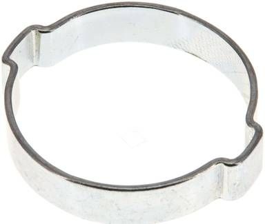 2-Ohr-Schlauchschelle 37,6 - 43mm, Stahl verzinkt (W1)