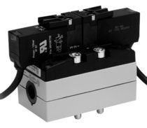 Aventics 5811561160 5/3-Wegeventil, Serie 581, Größe 1