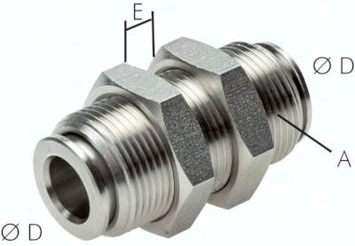 Schott-Steckanschluss 10mm, IQS-Edelstahl