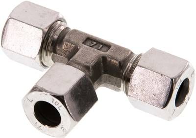 T-Schneidringverschraubung 10 L, 1.4571