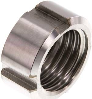 Nutmutter (Milchgewinde) RD28 x 1/8", 1.4404