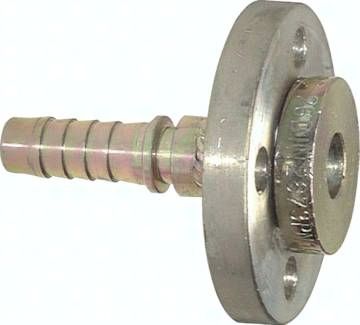 Flansch, DIN EN 14423(32 x 48) PN 10/16/25/40,DN32, Stahl verzinkt