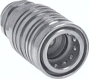 Steckkupplung ISO7241-1A, Muffe Baugr.3, G 1/2"(IG)
