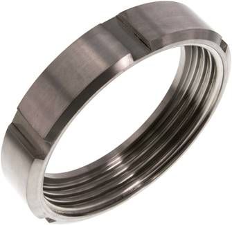 Nutmutter (Milchgewinde) RD130 x 1/4", 1.4301