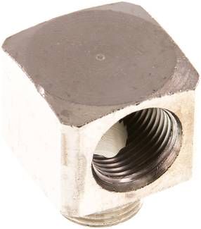 90°-Winkel G 3/8"(IG)-G 3/8"(AG), Messing vernickelt