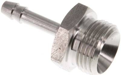 Gewindetülle G 3/8"-4mm, 40 bar 1.4571