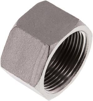 Verschlusskappe NPT 1 1/4", 16 bar 1.4408