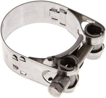 18mm Gelenkbolzenschelle, 40 - 43mm, 1.4301 (W4)