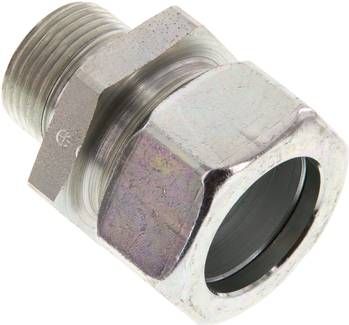 Gerade Schneidringverschr. 28 L-G 3/4", Stahl verzinkt