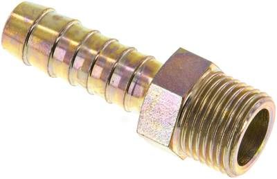 Gewindetülle G 1/2"-13mm, 25 bar Stahl verzinkt