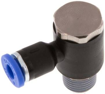 Winkel-Steckanschluss R 1/8"-4mm, IQS-Standard