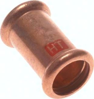 Pressfitting, Muffe, 28mm innen, Kupfer / Kupferlegierung