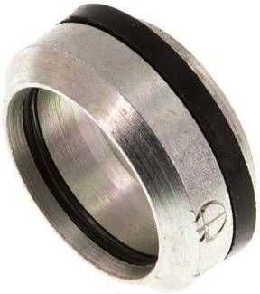 Schneidring 16 S, Stahl verzinkt mit Elastomerdichtung