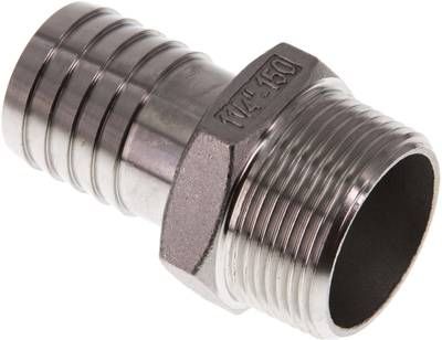 Gewindetülle R 1 1/4"-32mm, 16 bar 1.4408